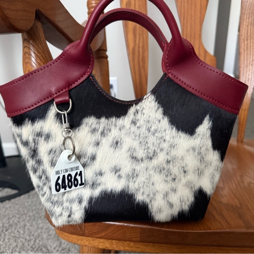 Holy Cow Couture Mini Prairie Tote